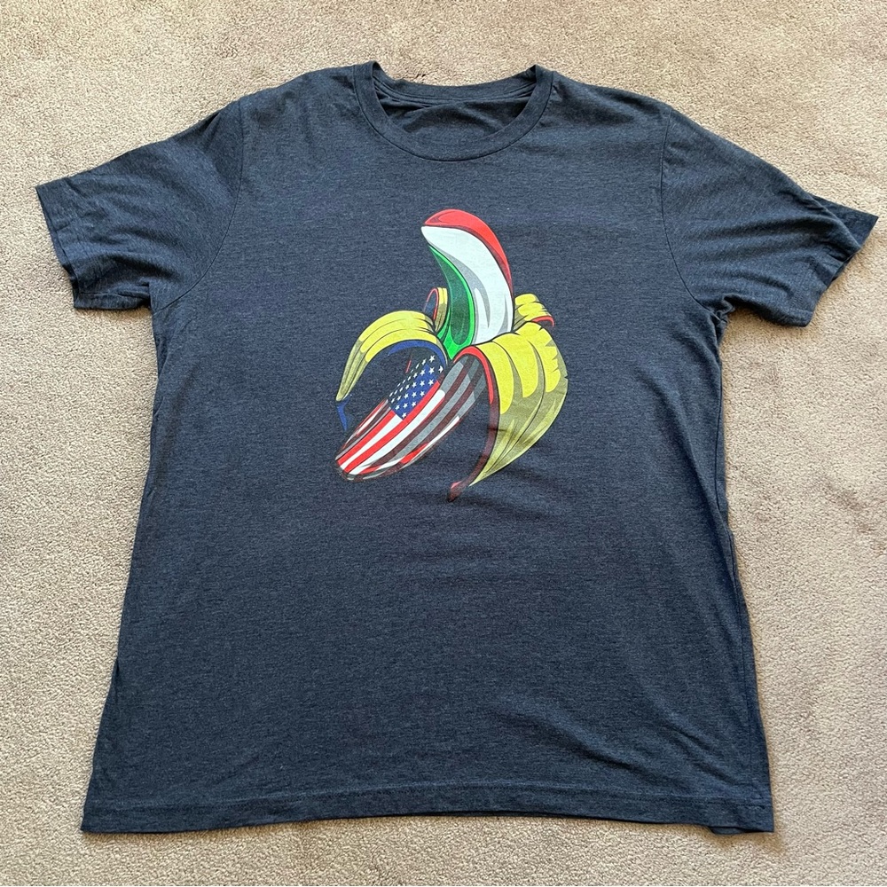 2/$20 Men’s American-Italian Banana T-Shirt